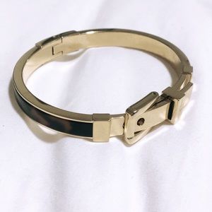 Michael Kors Gold-Tone Tortoise Acetate Bracelet